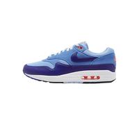Nike Chaussures Air Max 1 Essential pour homme (FZ5808-400, bleu psychique/rose hyper rose/bleu universitaire), Bleu psychique/rose hyper rose/bleu université, 42.5 EU
