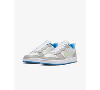 Nike Chaussures Court Borough Low recraft (GS) - Couleur 005 ( Blanc/Lime /