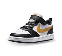 NIKE Chaussures Court Borough Low Recraft (PS) Code DV5457-008 Noir, Noir blanc or, 30 EU