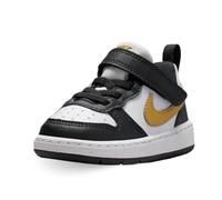 NIKE Chaussures Court Borough Low Recraft (TD) Code DV5458-008 Noir, Noir Blanc Or, 22 EU
