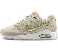 Nike Femme WMNS Air Max Command PRM Chaussures de Sport, String Gris MTLC GLD GRN Hypr Orng, 38.5 EU