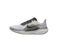 Nike Chaussures de course Pegasus 41 pour homme, Blanc/doré métallique/gris fumé clair/noir, 45 EU