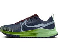 Nike Chaussures de course React Pegasus Trail 4 pour homme, Thunder Blue LT Armory Blue Chlorophylle, 45 EU