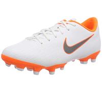 Nike Mixte Mercurial Vapor XII Academy MG Junior Chaussures de Football, Blanc (White/Chrome-Total O 107), 36 EU