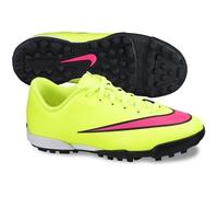 NIKE Chaussures de Football Mercurial Vortex II Terrain Stabilisé Turf Junior 33