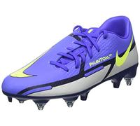 Nike Chaussures de Football Unisexes Phantom Gt2 Academy SG-Pro AC, Sapphire Volt Grey Fog Blue Void, 40.5 EU