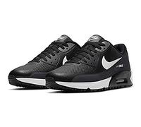 Nike Chaussures de golf sans crampons Air Max 90 G pour homme, Black/White/Anthracite/Cool/Gray, 45.5 EU