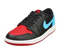 Nike Chaussures de Gymnastique pour Femme - Noir/Bleu foncé - Bleu poudré - Rouge - Taille 38,5 EU, Noir DK Powder Blue Gym Red, 38.5 EU
