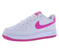 Nike Chaussures Femme Air Force 1 (GS) FV5948-102, Blanc fuchsia laser, 38.5 EU