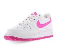 Nike Chaussures Femme Air Force 1 (GS) FV5948-102, Blanc Fuchsia Laser, 38.5 EU
