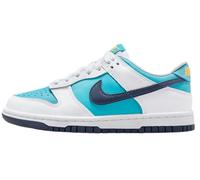 Nike Chaussures pour enfant Dunk Low SE (GS), Cactus poussiéreux/bleu tonnerre, 5 Big Kid