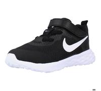 Nike Garçon Unisex Kinder Revolution 6 Baby/Toddler Shoes, Black/White-DK Smoke Grey, 21 EU