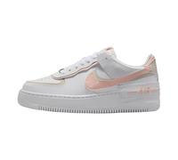 Nike Chaussures Wmns Air Force 1 Shadow Code CI0919-121 Blanc Femme, Blanc Rose Beige, 38 EU