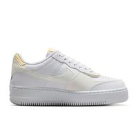Nike Chaussures Wmns Air Force 1 Shadow Code CI0919-122 Blanc Femme, Blanc et jaune., 38 EU