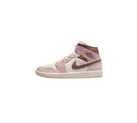 Nike Chaussures Wmns Air Jordan 1 Mid CODE BQ6472-620, Rose beige marron, 38 EU