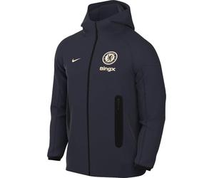 Nike Chelsea Top CFC M NK TCH FLC Fz WR HDY, Obsidian/Guava Ice, FZ4175-452, S