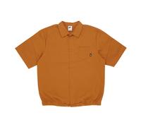 Nike - Chemise à manches courtes boutonnée - Homme - Sport - Brun - Taille: XL