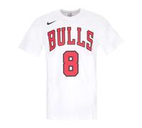 Nike - Chicago Bulls NBA Tee Zach Lavine - Homme - Sport - Blanc - Taille: XL