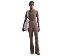 Legging évasé ajusté côtelé Nike Sportswear Chill Knit pour femme Mink Brown/Mink Brown XL (FR 50-52)
