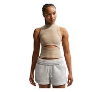 Nike - Chill Knit Tight Ribbed Tank Top - Femme - Sport - Beige - Taille: 40 FR