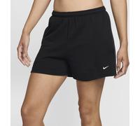 Nike Shorts Womens NSW NK Chill Ft Mr 4In Short, Black/Sail, HF6940-010, S