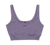 Nike - Chill Terry Cropped Tank - Femme - Sport - Violet - Taille: 40 FR