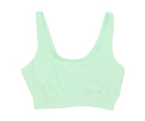 Nike - Chill Terry Cropped Tank Top - Femme - Sport - Vert - Taille: 38 FR