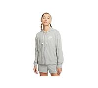 Nike CJ1694-063 W NSW Gym VNTG JSY FZ Hoodie Sweatshirt Femme DK Grey Heather/SAIL Taille XL