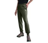 Nike Sportswear Pantalon 'Club' olive / blanc, Taille 35-36