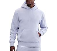 Nike Club Big Brush Pull Over Hoody Sweat à Capuche, Fantôme/Fantôme/Blanc, S Homme