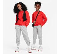 Nike Full Length Pant K NSW Club FLC Jggr Lbr, DK Grey Heather/Base Grey/White, FD3008-063, L