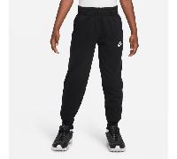 Nike Mixte Enfant K NSW Club Ft Jggr Lbr Full Length Pant, Black/White, 8-9 Ans EU