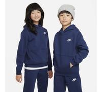 Nike Club Enfant - Sweats à capuche, Bleu - Taille 147 - 158 CM - Polaire de coton Blue 147 - 158 CM