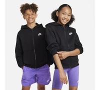 Nike Sportswear Club Fleece Full-zip - Primaire-college Hoodies Black 122 - 128 CM
