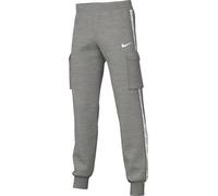 Nike Club+ FLC Pantalons pour Enfants DK Grey Heather/Base Grey/Whit 7/8 Ans