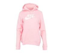Nike Club FLC Sweat à Capuche, Med Rose Tendre/Blanc, XXL Femme
