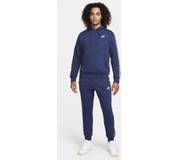 Nike Club Fleece Mens Graphic Hooded Tracksuit Marine/Blanc L Male