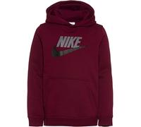 Nike Club + Hbr Sweat à Capuche, Dark Beetroot/Smoke Grey/Black, 122 cm Mixte Enfant
