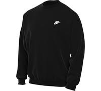 Nike Club HJ1819-010 T-Shirt à col Rond en Tissu éponge français pour Homme, Noir/Blanc, Taille M