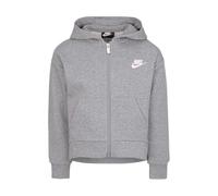 Nike Sweat zippé Club Fleece High-Low doublure polaire gris 4-5 ans Enfants