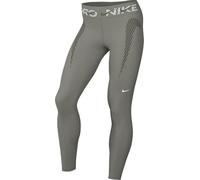 Nike Collant Pro 7/8 avec Taille Moyenne et Motif pour Femme, armée Claire/Cargo, Kaki/Blanc, HJ1219-320, XL