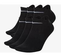 Nike Chaussettes Everyday Lightweight No-Show 6 paires Noir EU 34-38