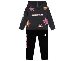 Nike Combinaison Fille Deloris Jordan Flower Gris, Gris/Noir, 5-6 Ans