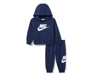Nike Combinaison pour bébé Club Fleece Bleu Code 66L135-U90, bleu profond/blanc, 12 mois