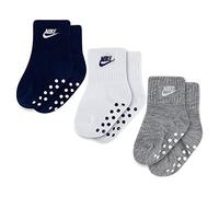 Nike Core Futura Gripper Socks 3 Pairs EU 16-18 1/2