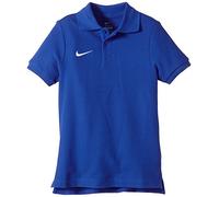 Nike Core Poloshirt Bleu/Blanc FR : L (Taille Fabricant : L - 147-158 cm)