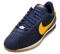 Nike Cortez Baskets Mode Femme Bleu Marine Jaune - 38.5 EU