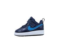 Nike Court Borough Low 2, Baby/Toddler Shoe, Bleu Nuit impériale, 28 EU