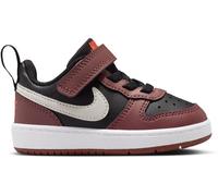 Nike Court Borough Low 2 Baby/Toddler Shoe Noir/Rouge C3 (19) Male