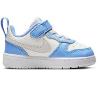 Nike Court Borough Low 2 Baby/Toddler Shoe Sum White/Grey C6 (22.5) Male